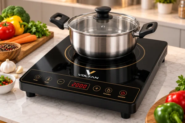 Premium VOLTAN Induction Cooking Scene Premium VOLTAN Induction Cooking Scene